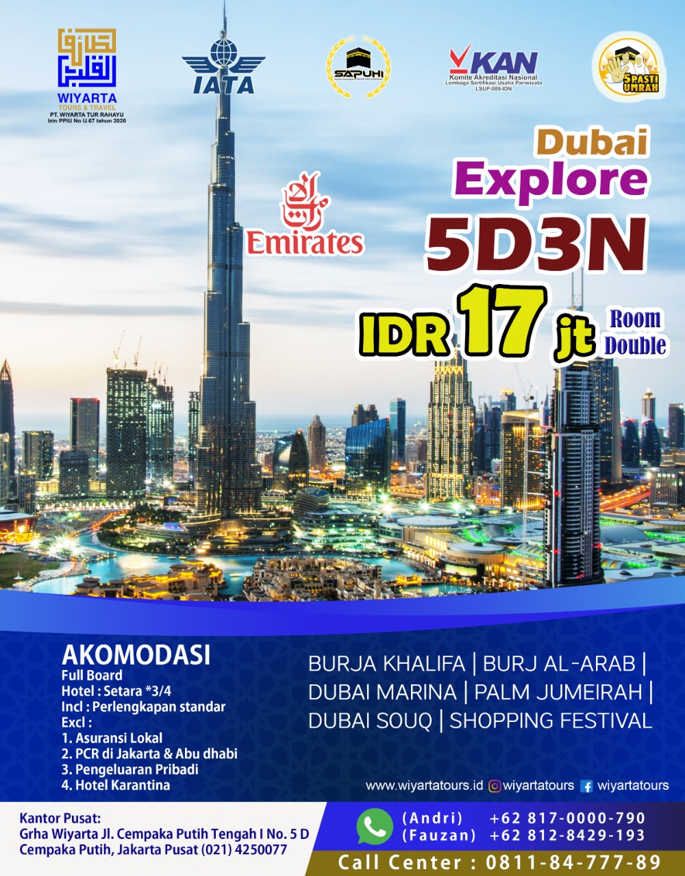 Dubai Explore 5D 3N - Travel Umroh Terbaik Jakarta